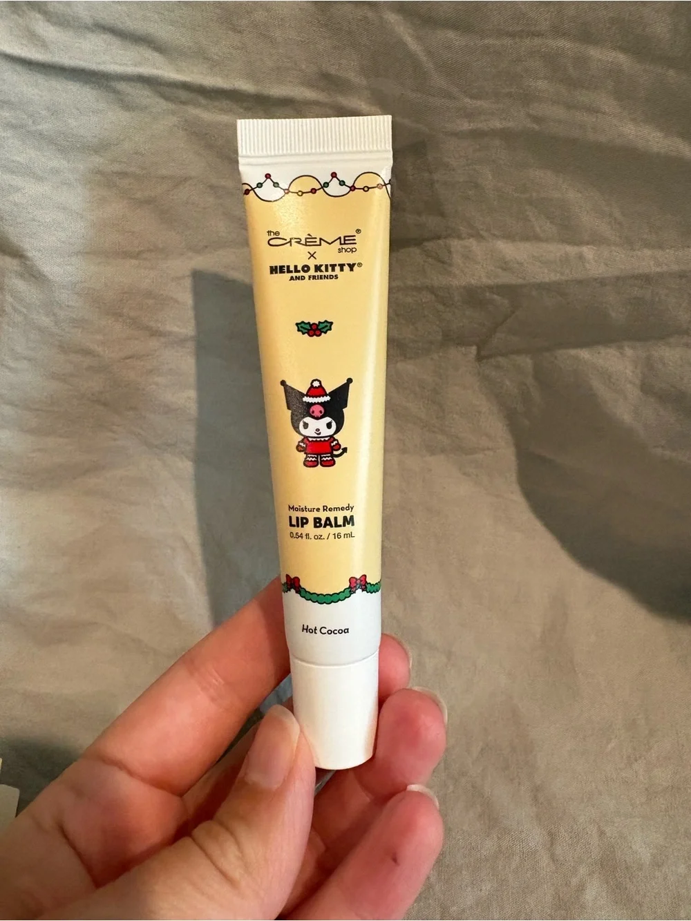 The Crème Shop x Hello Kitty Moisture Remedy Lip Balm with Shea Butter Hot Cocoa